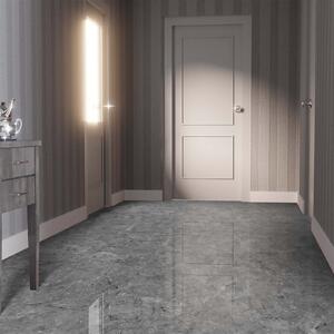 Falquon Flooring High Gloss Stone Effect Toscana Grigio 8mm Tile Laminate Flooring