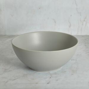 Stoneware Grey Serving Bowl Grey