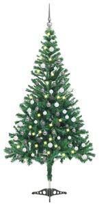 Artificial Christmas Tree with LEDs&Ball Set 120cm 230 Branches