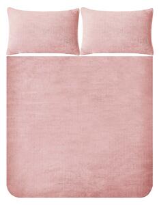 Snuggle Fleece Bedding Set - Blush - Double