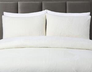 Snuggle Fleece Bedding Set - Ivory- King
