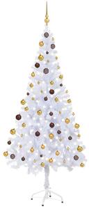 Artificial Christmas Tree with LEDs&Ball Set 180cm 620 Branches