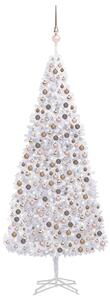 Artificial Christmas Tree with LEDs&Ball Set 500 cm White