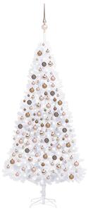 Artificial Christmas Tree with LEDs&Ball Set LEDs 300 cm White