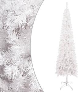 Slim Christmas Tree with LEDs White 120 cm