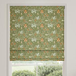 William Morris Iris Made To Measure Roman Blind Moss