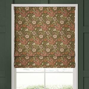 William Morris Compton Velvet Made To Measure Roman Blind Brick