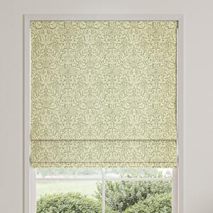 William Morris Acorn Made To Measure Roman Blind Lichen