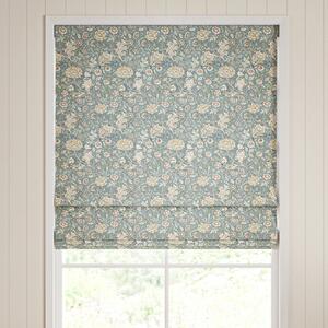 William Morris Double Bough Made To Measure Roman Blind Bluebird