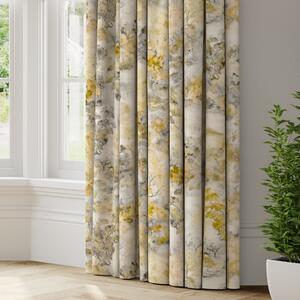 Claude Made to Measure Curtains Yellow/Grey/White