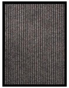 Doormat Striped Beige 60x80 cm