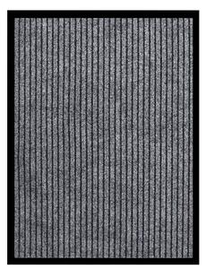 Doormat Striped Grey 60x80 cm