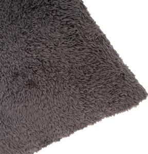 Snuggle Fleece Cushion - 50cm - Charcoal