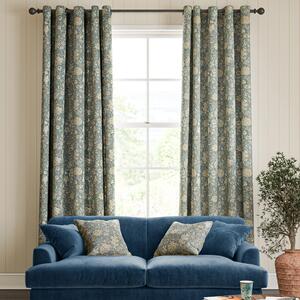 William Morris Double Bough Made To Measure Curtains Bluebird