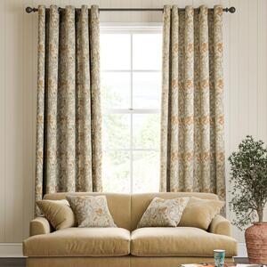 William Morris Iris Made To Measure Curtains Honey