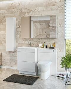 House Beautiful ele-ment(s) Gloss White 600mm Back to Wall Toilet Unit