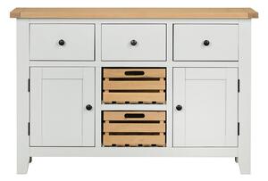 Ashstead Large Sideboard - Oak & Ivory