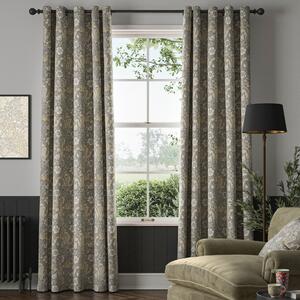William Morris Compton Velvet Made To Measure Curtains Cobble