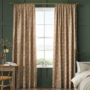 William Morris Double Bough Made To Measure Curtains Terracotta