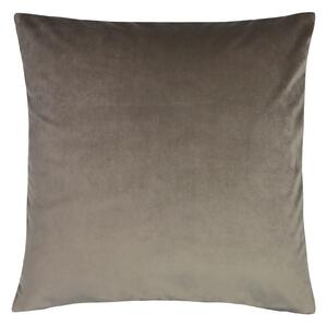 Cut Velvet Leaf Cushion - 45x45cm - Grey