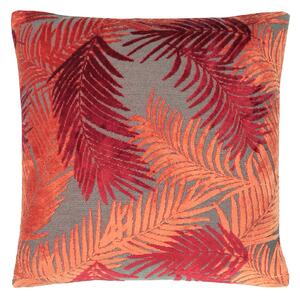 Palm Grove Cushion - 45x45cm - Orange