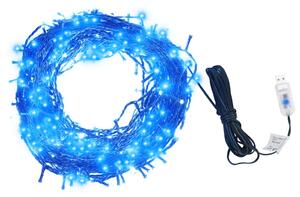 Light String with 400 LEDs Blue 40 m 8 Light Effects