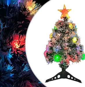 Artificial Christmas Tree with LED White&Blue 64 cm Fibre Optic