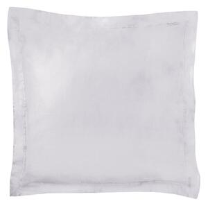 Dorma 500 Thread Count 100% Cotton Sateen Plain Continental Square Pillowcase Silver
