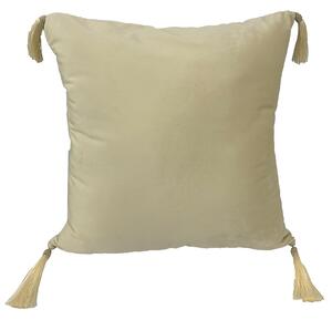 Star Quilted Cushion - Champagne - 43x43cm