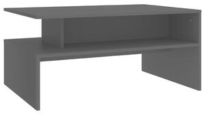 Coffee Table Grey 90x60x42.5 cm Engineered Wood