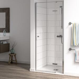 Bathstore Pearl Hinged Shower Door, Right Hand - 800mm (8mm Glass)