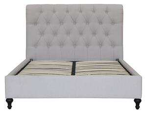 Ginny Scroll Back Double Bed - Natural