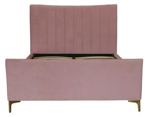 Donna Deco Double Bed - Blush