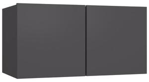 Hanging TV Cabinet Grey 60x30x30 cm