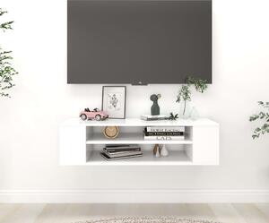 Hanging TV Cabinet White 100x30x26.5 cm Engineered Wood