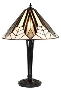Interiors 1900 63939 Astoria Tiffany Medium 2 Light Table Lamp With Shade