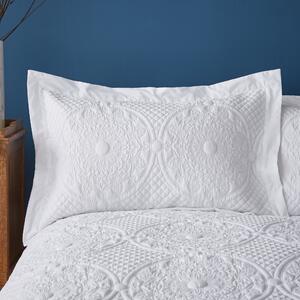 Mandalay White Oxford Pillowcase White