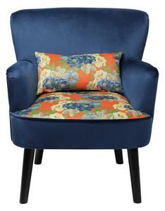 Flora Print Seat Armchair