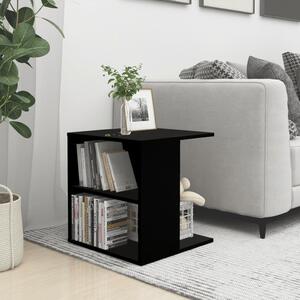 Side Table Black 45x45x48 cm Engineered Wood