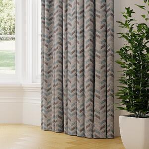Zena Made to Measure Curtains Green/Grey
