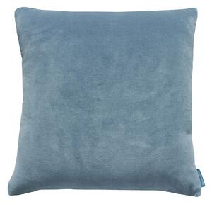 House Beautiful Velvet Linen Cushion - Light Blue - 45x45cm