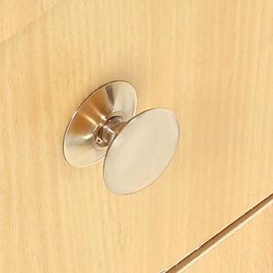 Victorian 30mm Polished Brass Cabinet Knob - 2 Pack