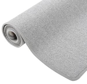 Carpet Runner Light Grey 80x150 cm