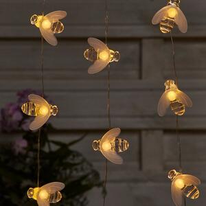 2m 20 LED Bumblebee Outdoor String Lights White