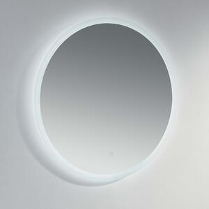 Oaksey Round Frosted Edge Mirror - 800mm