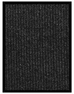 Doormat Striped Anthracite 40x60 cm