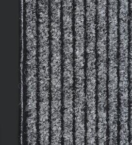 Doormat Striped Grey 40x60 cm