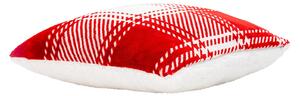 Red Check Cushion - 45x45cm