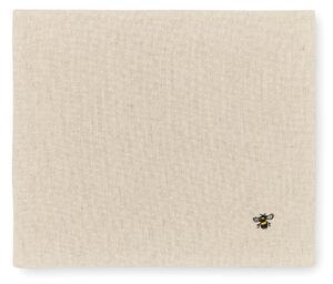 Set of 2 Bees Fabric Placemats Yellow, Black and White