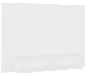Wall TV Cabinet White 120x23.5x90 cm Engineered Wood